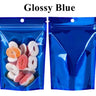Stand up Clear Front Plastic Zip Lock Bag Resealable Wedding Snack Sugar Coffee Cereals Corn Spice Gifts Storage Pouches - FLUFFI