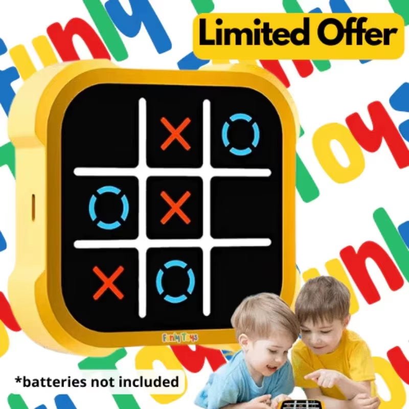 Tic Tac Toe - Infinite Portable - Travel Games - FLUFFI