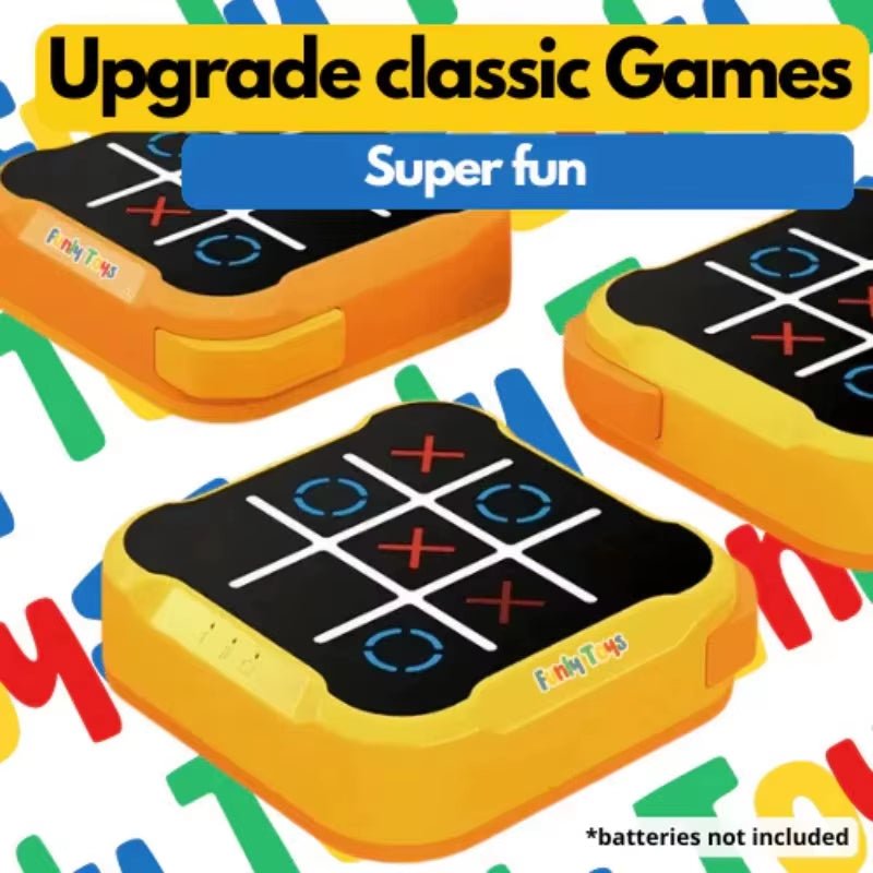 Tic Tac Toe - Infinite Portable - Travel Games - FLUFFI
