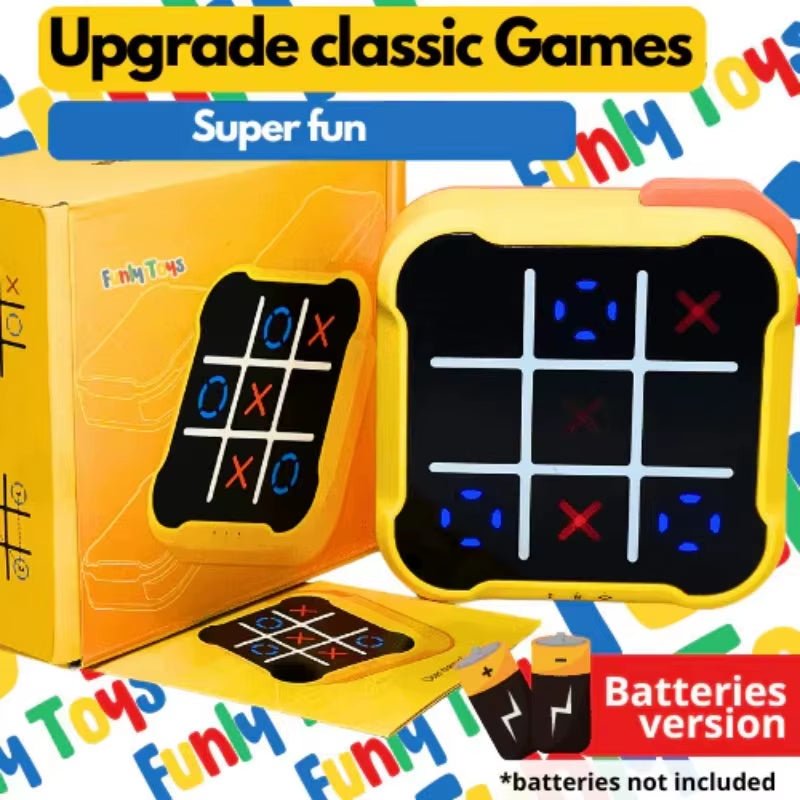 Tic Tac Toe - Infinite Portable - Travel Games - FLUFFI