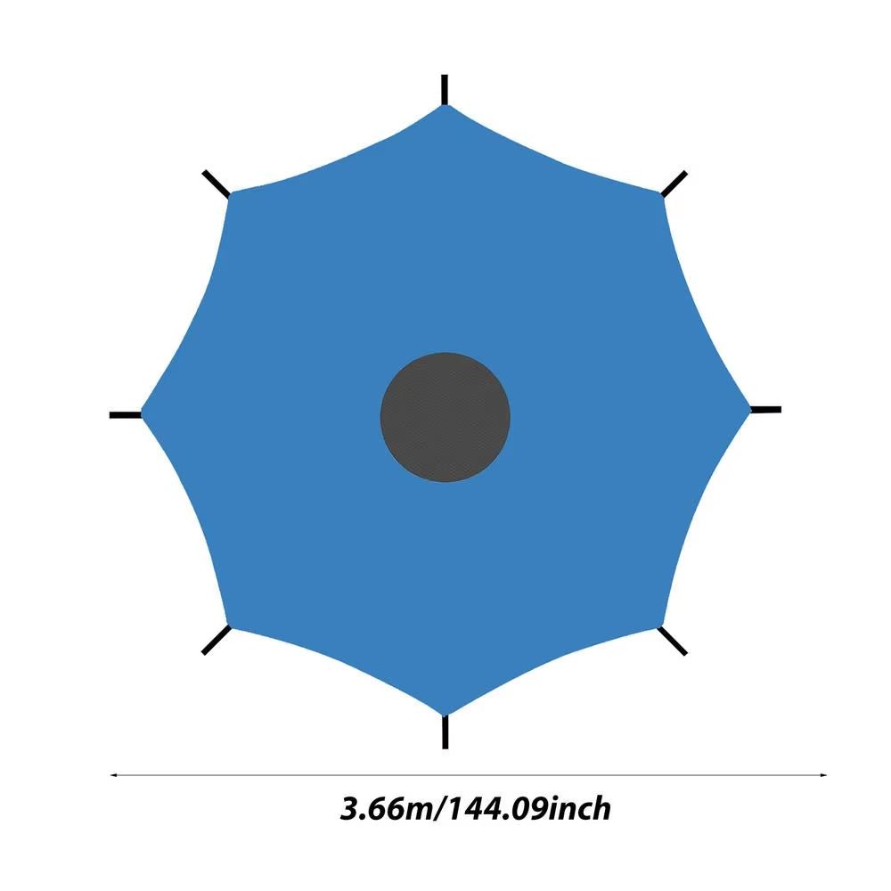 Trampoline Roof Sunshade | Rain Protection | 6/8/10/12/14Ft - FLUFFI