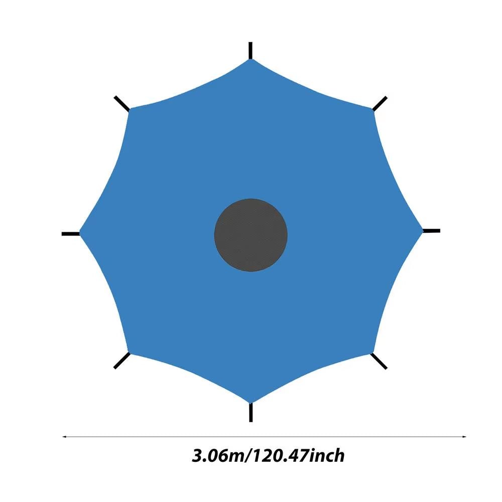 Trampoline Roof Sunshade | Rain Protection | 6/8/10/12/14Ft - FLUFFI