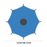 Trampoline Roof Sunshade | Rain Protection | 6/8/10/12/14Ft - FLUFFI