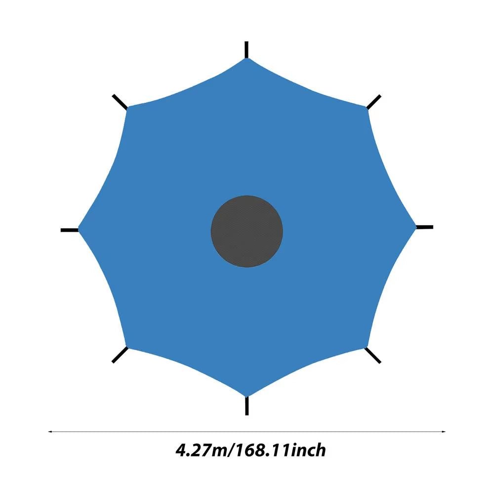 Trampoline Roof Sunshade | Rain Protection | 6/8/10/12/14Ft - FLUFFI