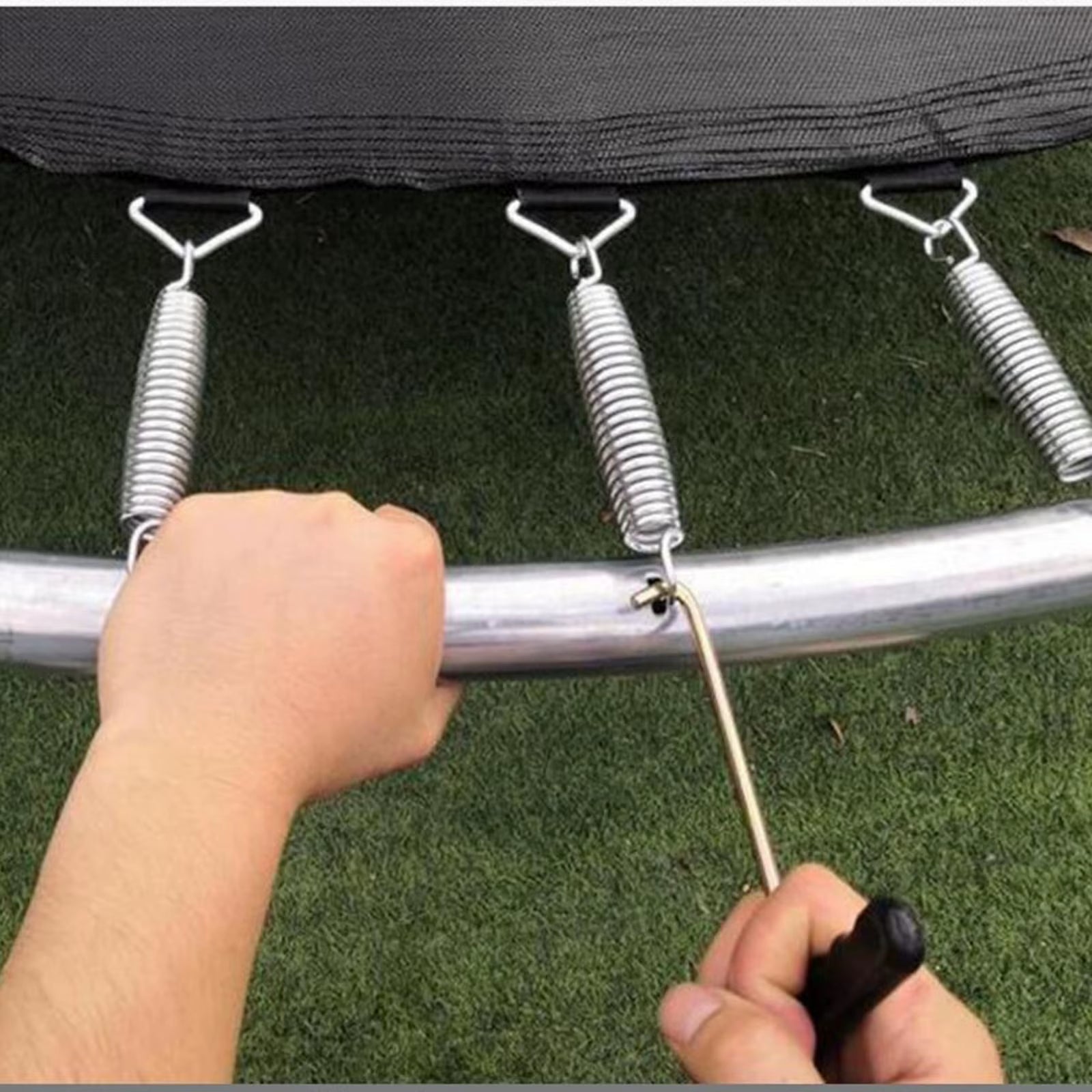 Trampoline Springs | Trampoline Hooks | 8 - 20 Pcs - Easy to Install - FLUFFI