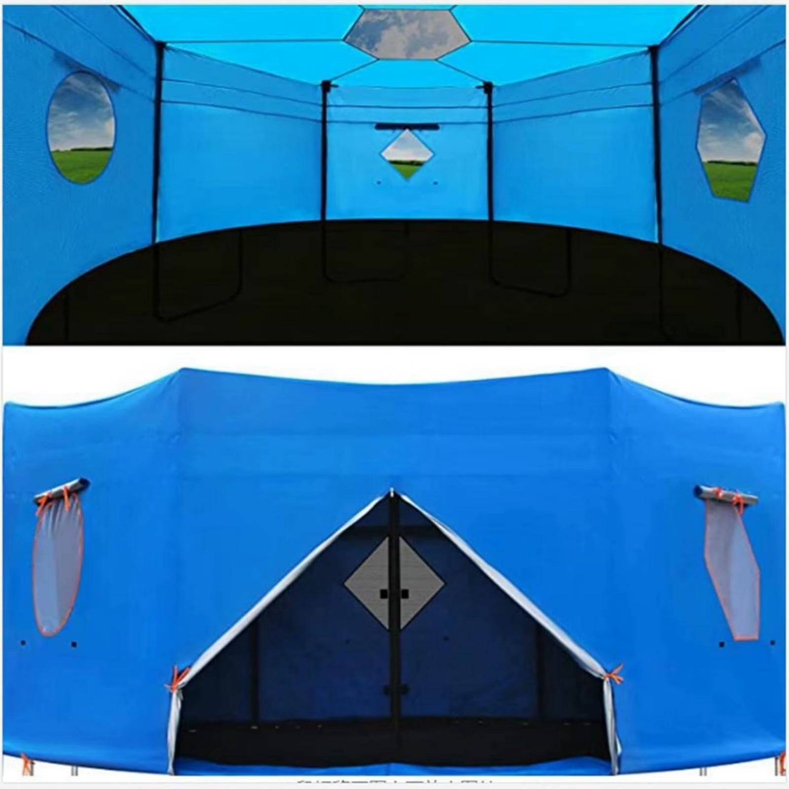 Trampoline Tent | Sun Protection | Top Cover 6 FT/8 FT/10 FT - FLUFFI
