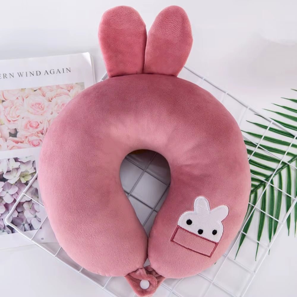 U - Shaped Pillow - Travel Pillow - Cartoon Themed - FLUFFI