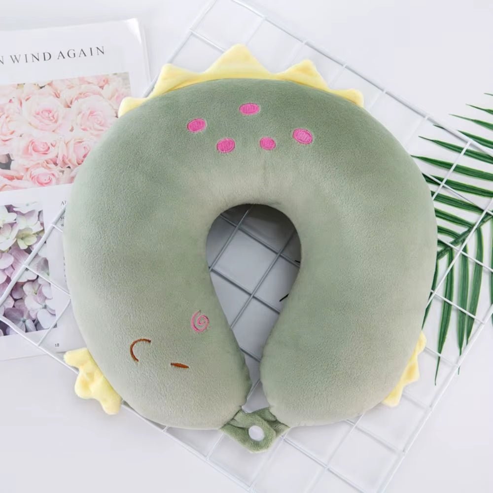 U - Shaped Pillow - Travel Pillow - Cartoon Themed - FLUFFI