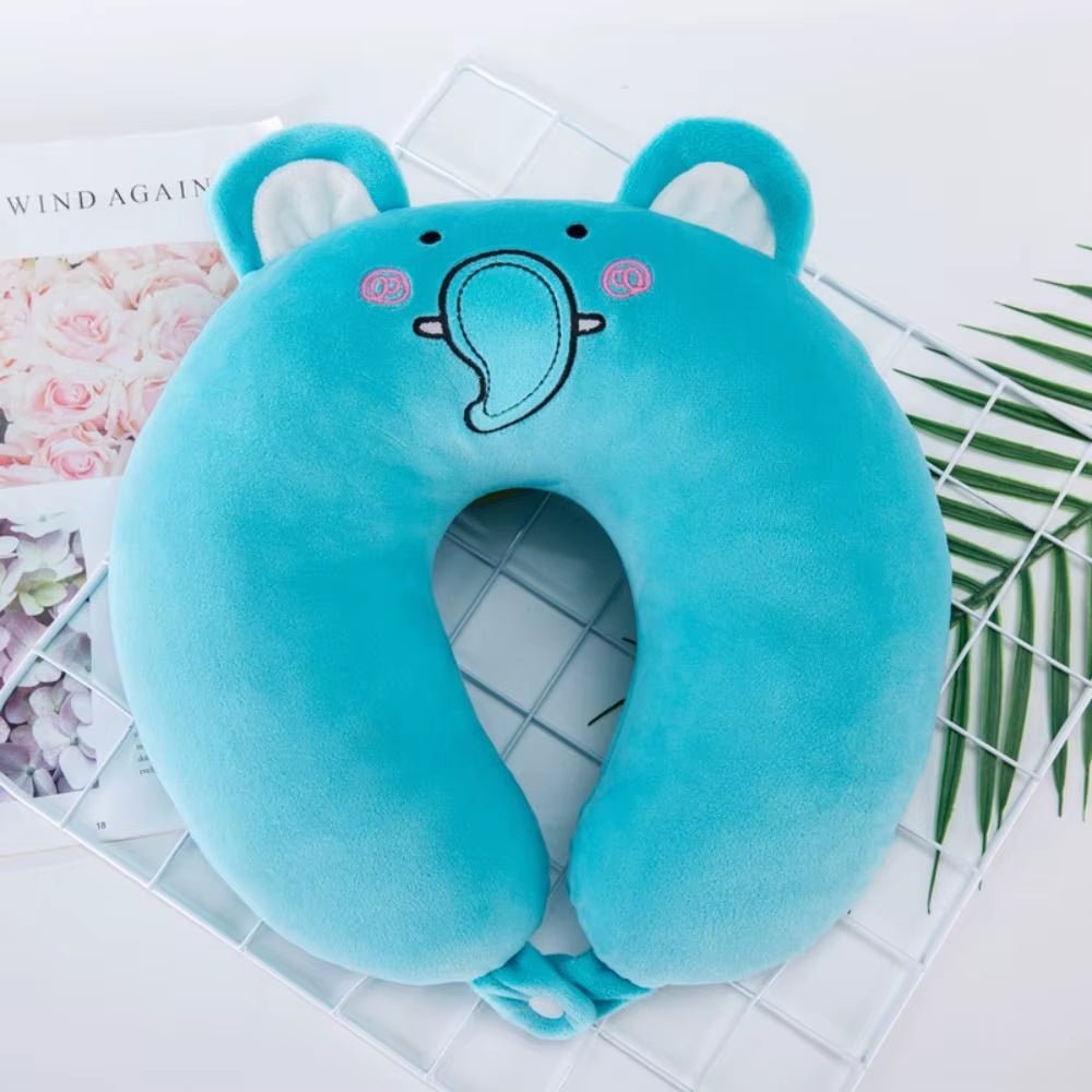 U - Shaped Pillow - Travel Pillow - Cartoon Themed - FLUFFI