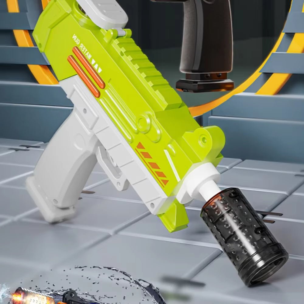Water Gun Toy | Electric UZI Flamethrower | High - Power Full Automatic - FLUFFI
