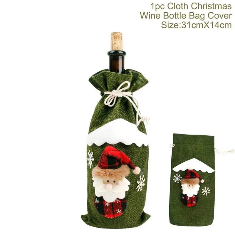 Wine Bottle Cover | Christmas | Xmas Ornaments | 2025 - FLUFFI