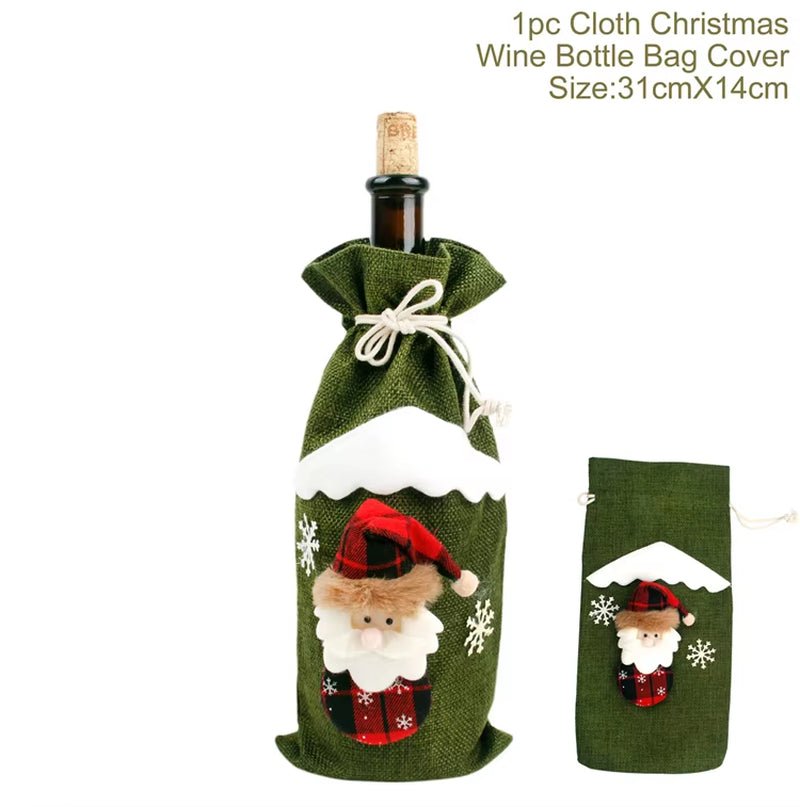 Wine Bottle Cover | Christmas | Xmas Ornaments | 2025 - FLUFFI