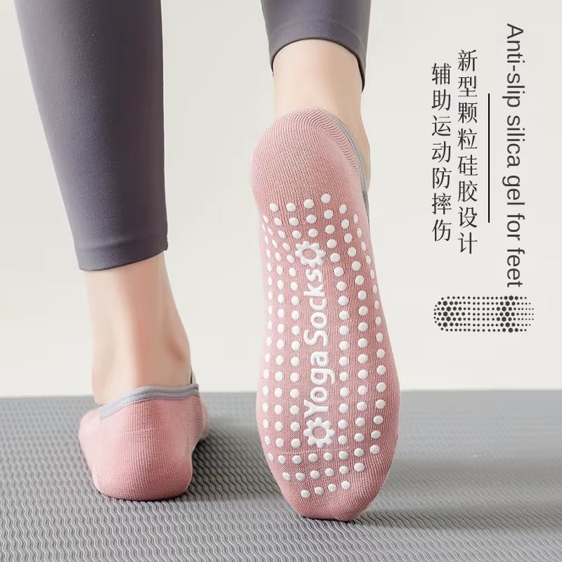 Women Yoga Socks | anti Slip Bandage | Sports Socks x Slippers - FLUFFI