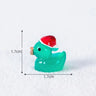 Xmas Resin Ducks | Luminous Tiny Ducks | Glow in the Dark Figures - FLUFFI